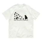 tammytammyの不思議の国のアリス【アリスと白ウサギ】シルエット Organic Cotton T-Shirt