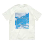 ゆにねこ惑星のପ天使の夏休みଓ青空旅行 Organic Cotton T-Shirt