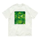 akane_art（茜音工房）の癒しの風景（クローバー） オーガニックコットンTシャツ