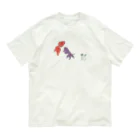 ari designの金魚づくし一ものがたり（シンプルバージョン） Organic Cotton T-Shirt