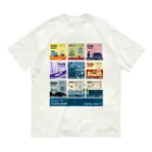 Teal Blue CoffeeのBest of Cafe music オーガニックコットンTシャツ