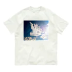 錆猫の館の純白の鳳凰 Organic Cotton T-Shirt