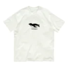 hiroimachiのペンギンのトボガン Organic Cotton T-Shirt