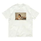 Baby joy!のBreakfast time Organic Cotton T-Shirt