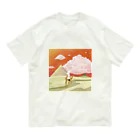 MARIMEのEgyptian traveler オーガニックコットンTシャツ