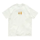 Nomi(shop-I＊iro-)のガマシバ【GAMA・SHIBA】 Organic Cotton T-Shirt