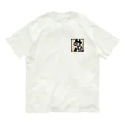 Under-Tのワンポイント・紳士イグアナ オーガニックコットンTシャツ