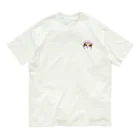 shop あこ猫犬屋のピンク帽のみかんちゃん Organic Cotton T-Shirt