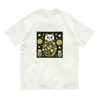 可愛い動物マトリョーシカの猫のマトリョーシカ（レモン） Organic Cotton T-Shirt