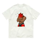くちばし牛乳のべこタウロス Organic Cotton T-Shirt