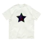 cosmicatiromの星　宇宙 オーガニックコットンTシャツ