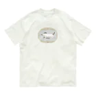 エダマメトイチのトリオ ザ ストライプ shimao-B 大 オーガニックコットンTシャツ