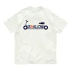 キッズモード某のキックボード風スワローロゴ Organic Cotton T-Shirt