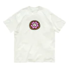 usa100のにやけドーナツ オーガニックコットンTシャツ