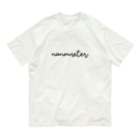 nanometerのnanometerオーガニックコットンTシャツ Organic Cotton T-Shirt