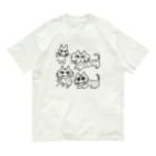 えだもものよんねこ Organic Cotton T-Shirt