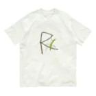 aicecreamの【R】カマキリついてるよ！イニシャル オーガニックコットンTシャツ