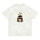 NEOKO′S SHOP🏠🐕🌷のあほの花、咲く オーガニックコットンTシャツ