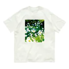 akane_art（茜音工房）の癒しの風景（シャスタデイジー） Organic Cotton T-Shirt