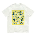 Teal Blue CoffeeのTealBlueItems_YELLOW Organic Cotton T-Shirt