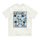 Teal Blue CoffeeのTealBlueItems_BLACK Organic Cotton T-Shirt