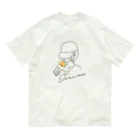 tonime(ﾄﾆｰﾑ)のOrange ice cream オーガニックコットンTシャツ