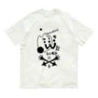 ERIKOERIN ART SHOPのLC314W海図ー黒夜DRAWー Organic Cotton T-Shirt