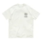 kaburimonoのくまとぼく(ギザギザ) オーガニックコットンTシャツ