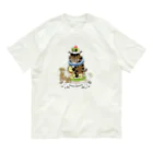 冥王星の木馬に乗るイリオモテヤマネコ Organic Cotton T-Shirt