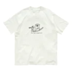 ガンバレ！絶滅くん！の「ガンバレ！絶滅くん！」キンシコウ　オーガニックコットンTシャツ オーガニックコットンTシャツ