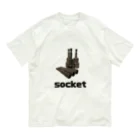 GRKSのsocket【俺の工具シリーズ】 オーガニックコットンTシャツ