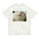 おもちくんの寝顔おもちくん Organic Cotton T-Shirt