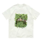 コヒツジズのネットショップのマー君と森 Organic Cotton T-Shirt