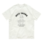 LONESOME TYPEのナイスサウナ（猫） Organic Cotton T-Shirt