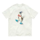 SHOP GOHAN♂のおいらアオアシカツオドリ！ Organic Cotton T-Shirt