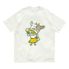 ツナチナツのウシさん銭湯モード オーガニックコットンTシャツ