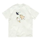 ねずりすSHOPのへそ天りすズ Organic Cotton T-Shirt