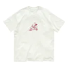 うさぎ雑貨屋maccoのお手紙うさぎ Organic Cotton T-Shirt