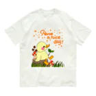 a-bow's workshop(あーぼぅズ ワークショップ)のHave a nice day! Organic Cotton T-Shirt