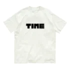 HANDのTIME / Black オーガニックコットンTシャツ