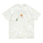 ku-san☆ラブラドールの隣で⭐︎の小鳥とわたし⭐︎ラブラドールレトリーバー♪ Organic Cotton T-Shirt