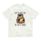 シロクマ商店のウッドチャック Organic Cotton T-Shirt