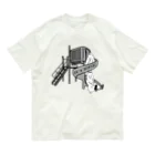 シロクマ商店のNOBODY-すべりだい Organic Cotton T-Shirt