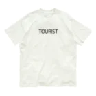 MUGENGEN (ムゲンゲン)のTOURIST letter BK Organic Cotton T-Shirt