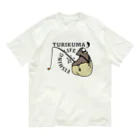 シロクマ商店の釣りクマ Organic Cotton T-Shirt