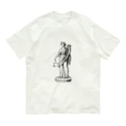 Ikarus ギリシャ神話の芸術の正義の女神ギリシャ神話  オーガニックコットンTシャツ