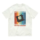 kg_shopのBREAD CLIP -Retro Design- オーガニックコットンTシャツ