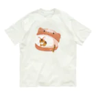 Kotetsu diary(SUZURI店)のアビシニアン×マリトッツォ Organic Cotton T-Shirt