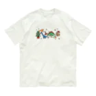 Andiamoの恐竜たちのクリスマス Organic Cotton T-Shirt