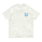 【予告】Tシャツ1,000円引きセール★6月8日(土)12:00スタート！！！★kg_shopの[☆両面] KEEP CALM AND BREAD CLIP [ライトブルー] Organic Cotton T-Shirt